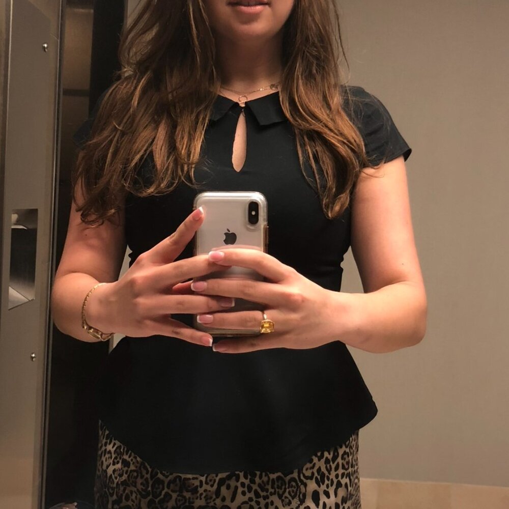 Express Black Top Size Small - Picture 2 of 5